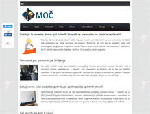 Tablet Screenshot of moc.si